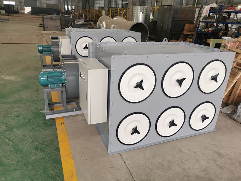 側(cè)裝式濾筒除塵器 側(cè)裝式濾筒除塵器